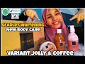 NEW SCARLETT WHITENING | BODY SCRUB &amp; SHOWER SCRUB COFFEE | BODY LOTION JOLLY