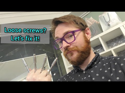 How to: Tightening Loose Screws on Glasses - A Simple Tutorial (Beginner Friendly)