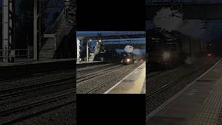 The EARL HAMMERS through Rugeley TV #shortvideo #train #shorts #steamlocomotive
