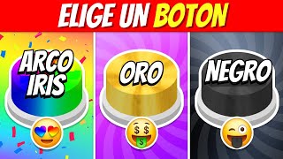 ¡Elige Un Boton…! Arcoíris, Oro o Negro 💛🖤🌈 by ESCURIOSO QUIZ 3,777 views 3 weeks ago 8 minutes, 5 seconds