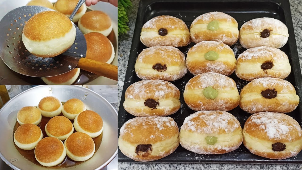TIPS CEPAT & SINGKAT MEMBUAT DONAT BOMBOLONI TANPA DEGASSING LANGSUNG PROOFING