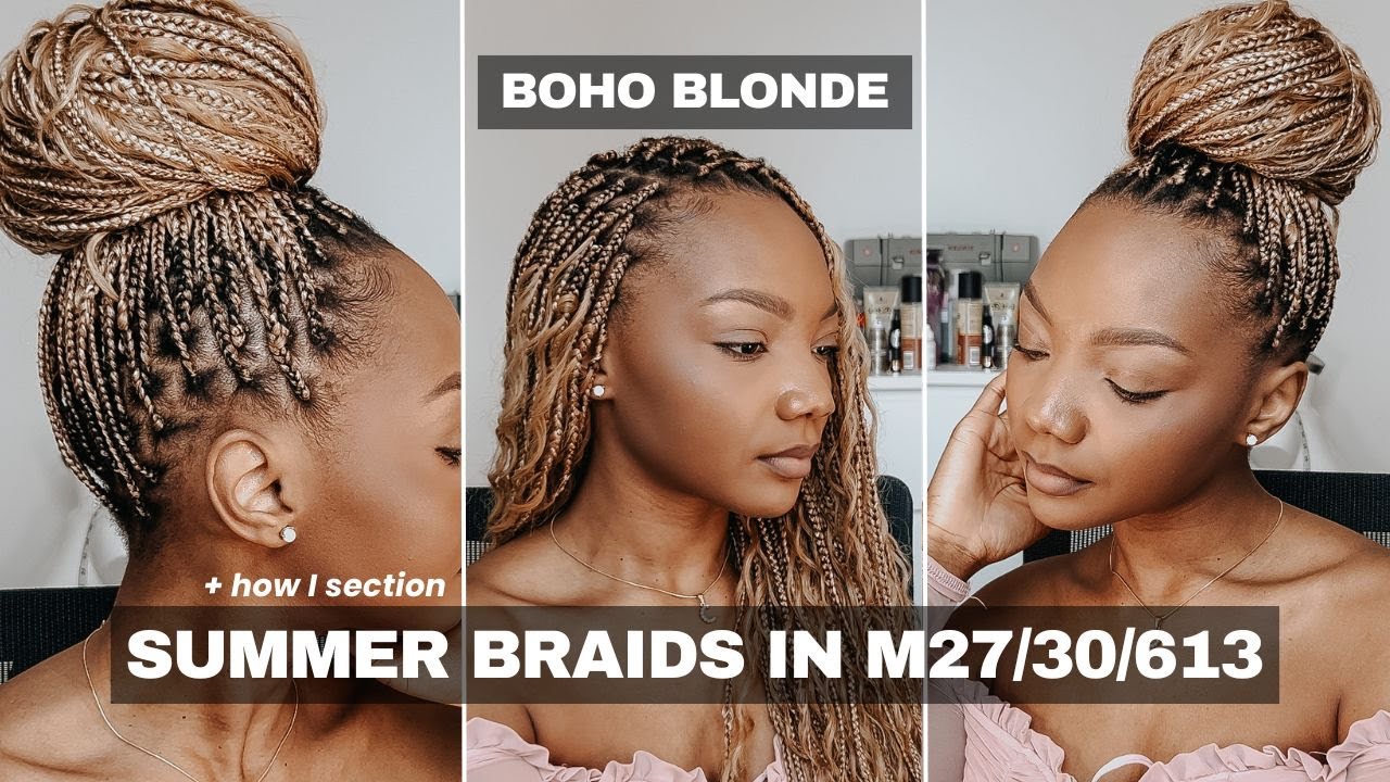 Single Boho Braids Step-by-Step | Parting, Braiding & Styling Tutorial