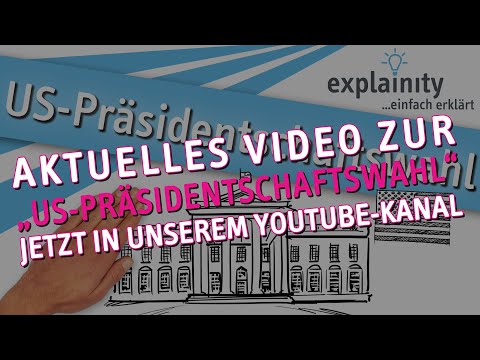 US-Präsidentschaftswahl 2012 einfach erklärt (explainity® Erklärvideo)