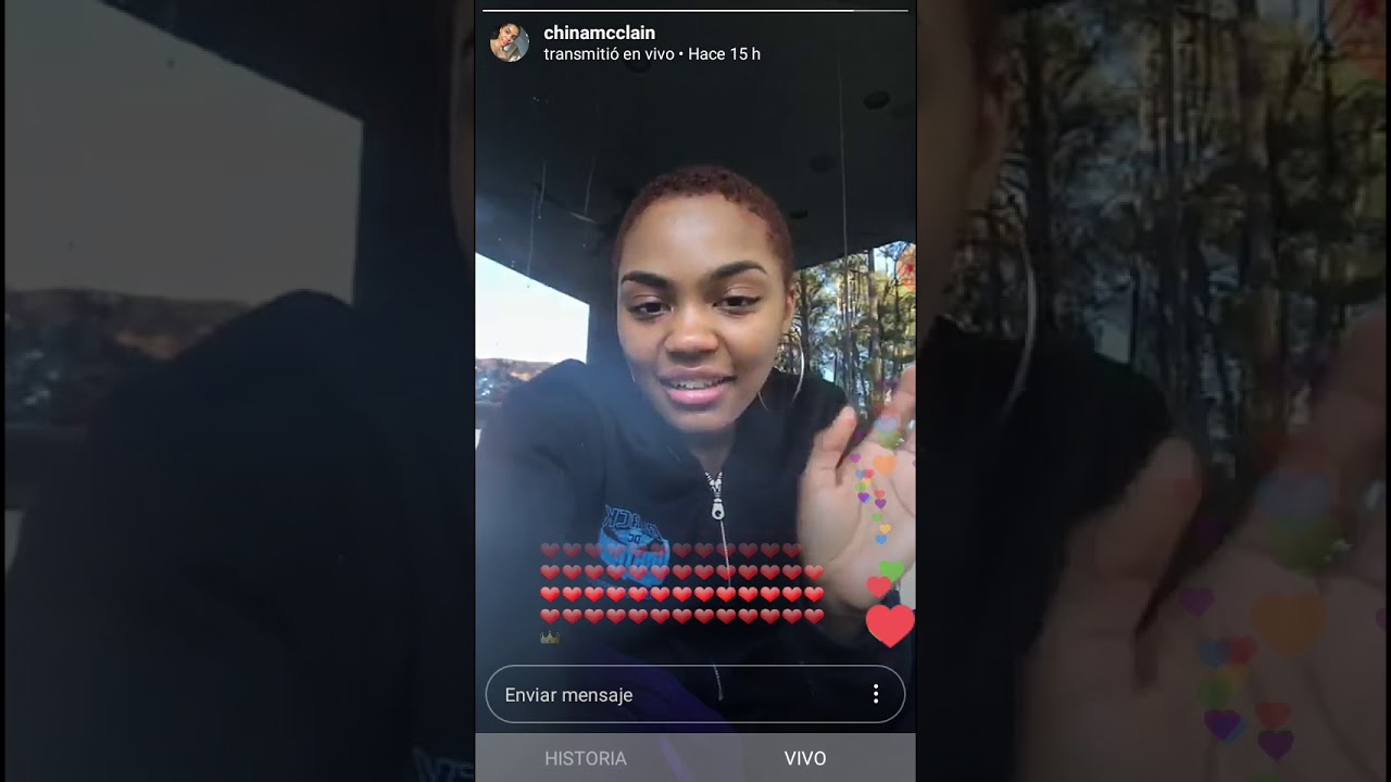 Chinamcclain IG LIVE 03/02/2020