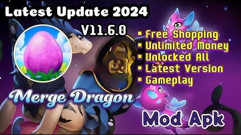 Merge Dragon Mod Apk v11.6.0 Unlocked All | Free shopping