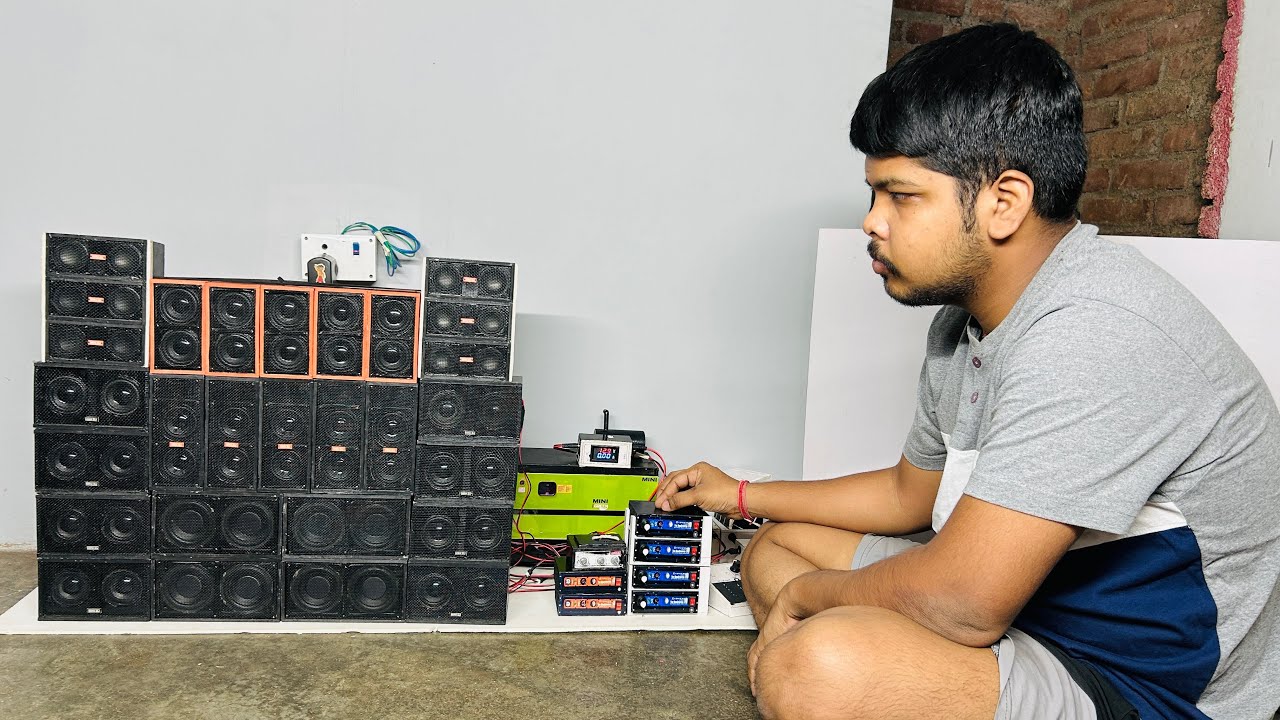 MINI DJ Big Setup Full Connection and Installation video