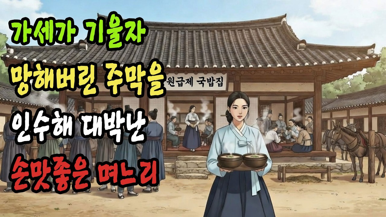 옥비녀 팔아 망한 주막 살린 며느리, 장원급제 명당이 된 사연ㅣ오디오북ㅣ인생사연ㅣ황혼연애ㅣ설화ㅣ불륜ㅣ야담ㅣ민담ㅣ전설ㅣ옛날이야기ㅣ수면동화ㅣ