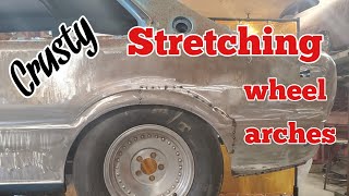 Stretching wheel arches