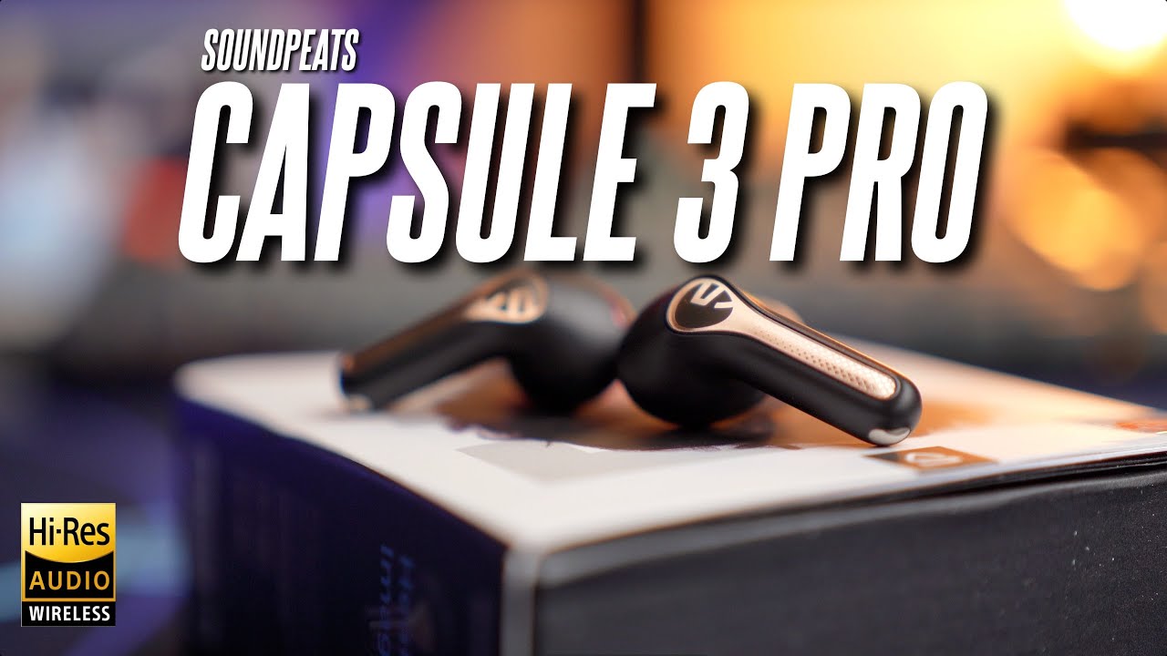 I like this ANC LDAC Earbuds a lot! Soundpeats Capsule 3 Pro Review! 