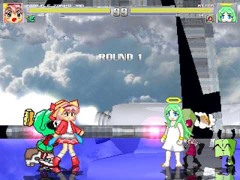 MUGEN Etoile Chrono Tokiko & Marvin the Martian VS Kytes & Invader Zim