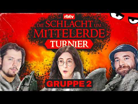 SCHLACHT UM MITTELERDE TURNIER | Epische Duelle mit Jannes Back2Warcraft, Kiara, Leon Bonjwa
