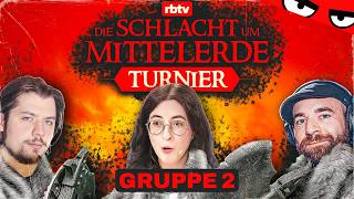 SCHLACHT UM MITTELERDE TURNIER | Jannes Back2Warcraft, Kiara, Leon Bonjwa