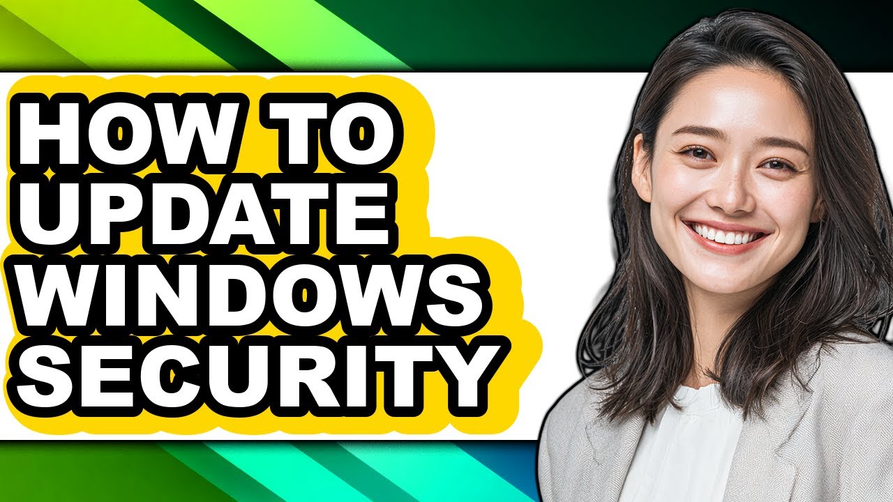 How to Update Windows Security (easy Method) - YouTube