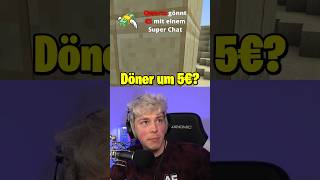 Döner um 5€?? #streamhighlights #streamer #minecraft #mojang #mcserver #multiplayer #döner