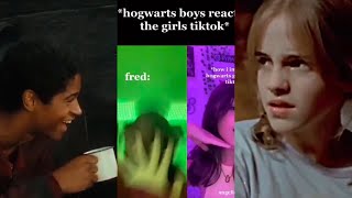 harry potter tiktoks that made the twins keep their feet off the table