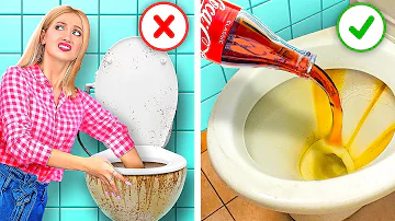 GENIUS CLEANING HACKS TO MAKE YOUR LIFE EASIER Lazy Hacks By 12 Go Live GENIUS CLEANING HACKS TO MAKE YOUR LIFE EASIER Lazy Hacks By 12 Go Live