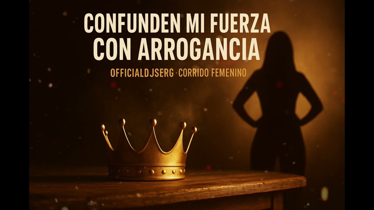 Confunden Mi Fuerza con Arrogancia (Corrido Femenino)-OfficialDJSerg