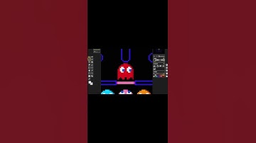 Pacman | Watch full video above ⬆⬆⬆ #pixelart #timelapse #pacman #games  #game #art #shorts