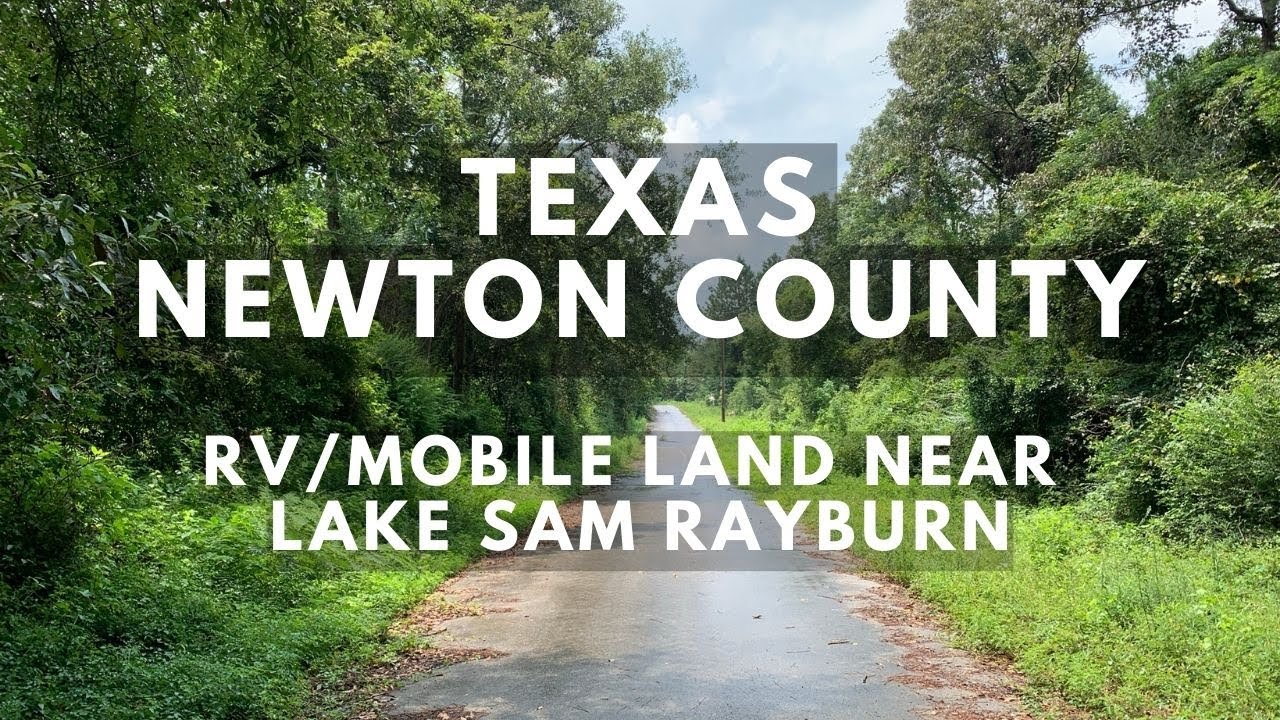 0.35 Acre Wooded 🌲 RV/Mobile Land with Utilities near Lake Sam Rayburn