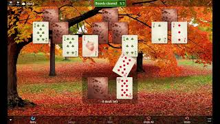 Star Club\Fall Harvest\TriPeaks II - #7: Hard - Clear 3 boards in 1 deal screenshot 4