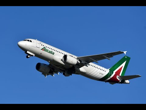 Alitalia's last historic flight