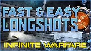 COD Infinite Warfare "HOW TO GET EASY LONGSHOT MEDALS FAST AND EASY!" (IW LONG SHOT SPOTS!)