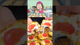 Family Guy's French Bread Cheesy Pizza 🍕 #familyguy #pizza