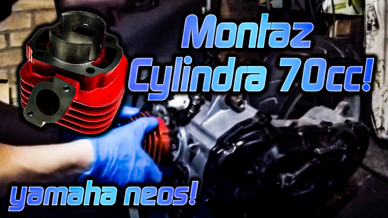 Wymiana Cylindra na 70CC! Yamaha Neos MINERELLI 70CC!