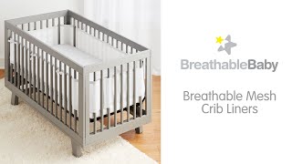 BreathableBaby Breathable Mesh Crib Liners