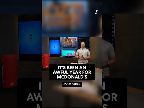 It's been an 'awful year for McDonald's'