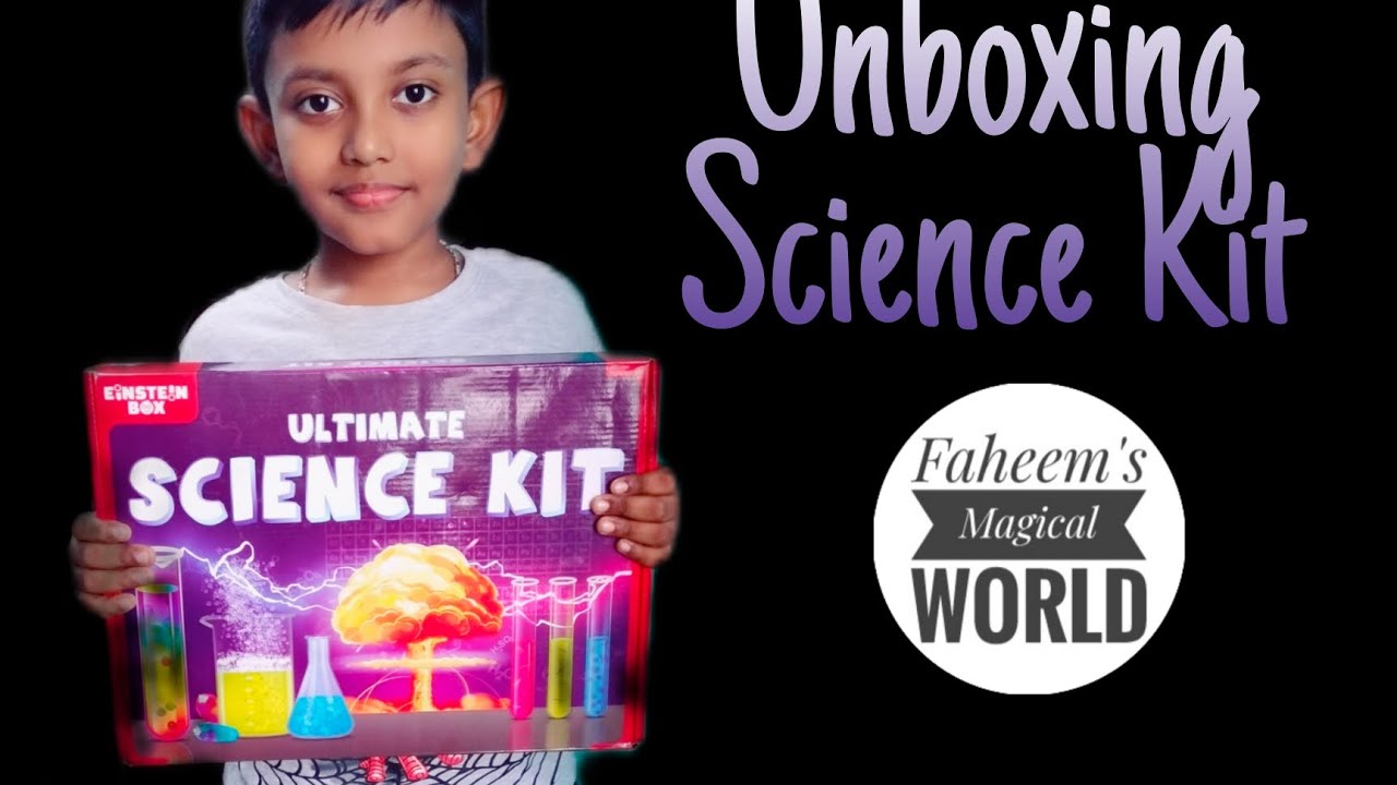 🎉Unboxing science kit🎉 YouTube