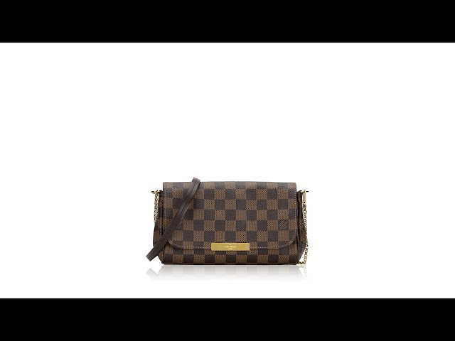 Bag Review: Louis Vuitton Damier Ebene Favorite PM - Coffee and Handbags