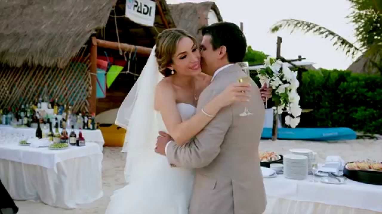 Beach Wedding Iberostar Paraiso Lindo Riviera Maya Youtube