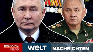 UKRAINE-KRIEG: Putin-Paukenschlag! Russen baff! Verteidigungsminister Schoigu entlassen | LIVESTREAM
