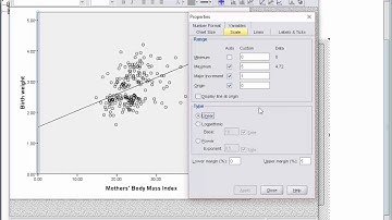 How to draw scatter plot using SPSS