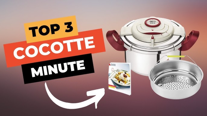 Seb Cocotte-minute 9 L, 7 à 10 personnes, Induction, Cuisson plus rapide  saine, Garantie 10 ans, Éco-conçue, Système de sécurité, Livre recettes,  Fabriqué en France, Authentique Eco-Design P0534900 : : Cuisine et