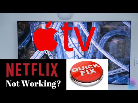NETFLIX NOT WORKING ON APPLE TV||Netflix wont work on apple tv