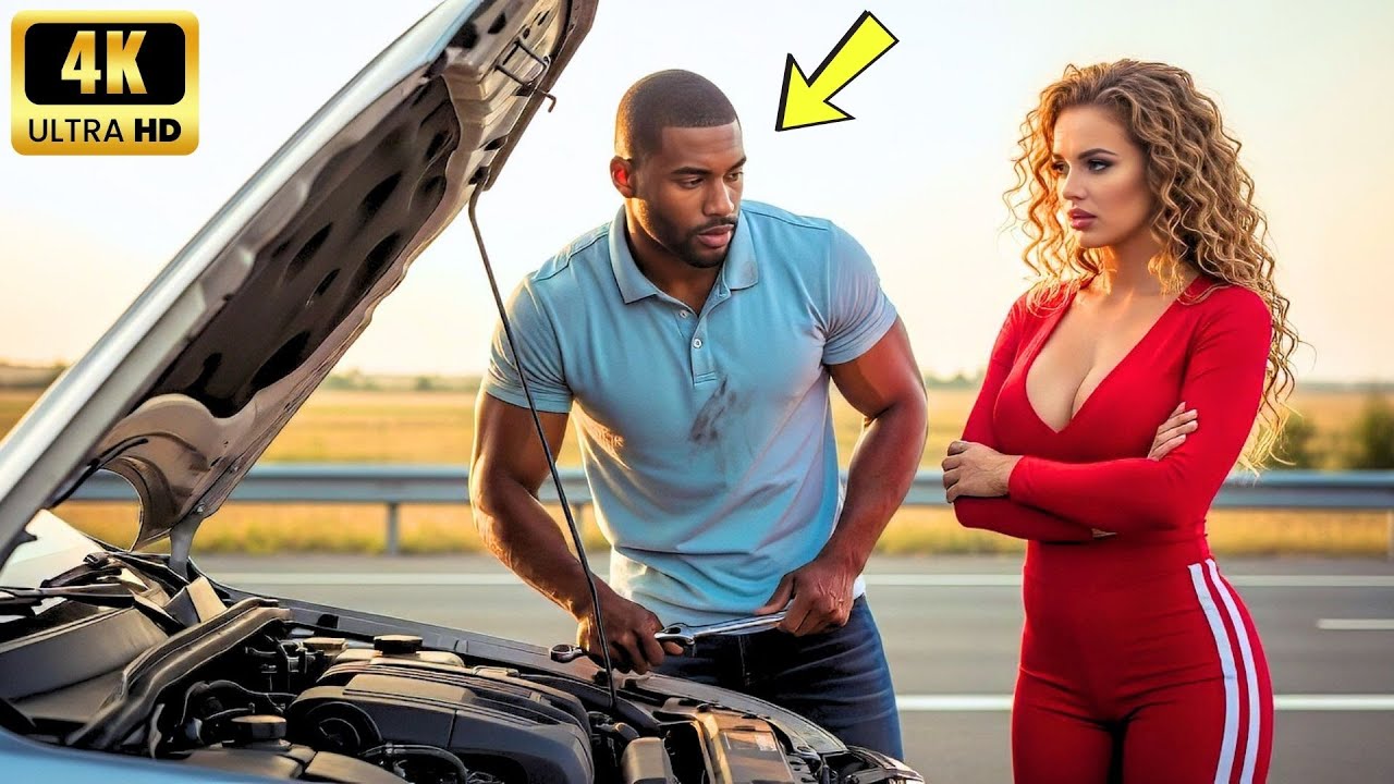 A Black Single Dad Stops to Fix a CEO’s Broken Car—Then Realizes She’s the First Love Who Vanishe...