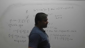 IIT JEE MATHS - INVERSE TRIGONOMETRIC FUNCTION - LECTURE 3 - BVP, INEQUALITY, ADDN & SUBN OF ITF