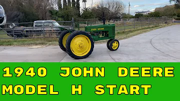 Jak rychle jezdí John Deere H?