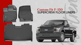 Motor Trend Custom Fit F-150 Supercrew Floor Liners by CarXS 100 views 1 year ago 36 seconds