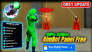 Ob51 Update 🎯 Free Fire Max Panel Injector Hack ✅ Rank Working Auto Headshot Panel Injector