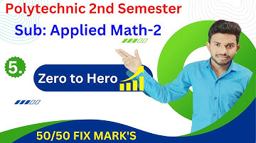 महा मैराथन  Applied Math-2 //Zero to Hero //Part-5//applied math 2 polytechnic //Study PowerPoint