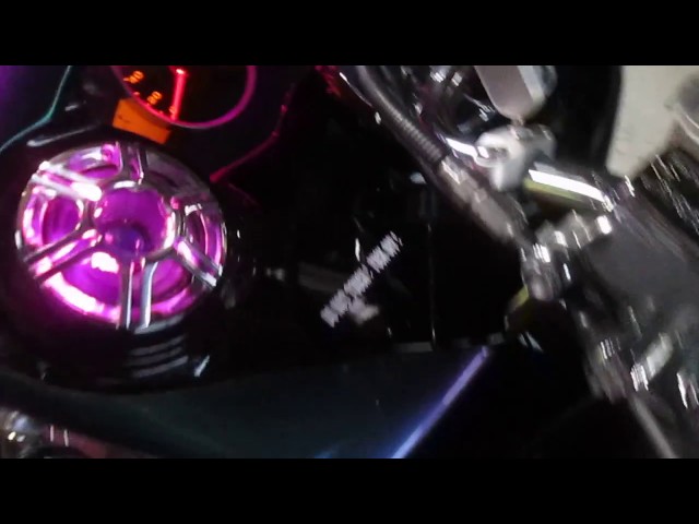 フォルツァZ(MF10)LED＆4発スピーカー☆オーディオフルカスタム動画だ