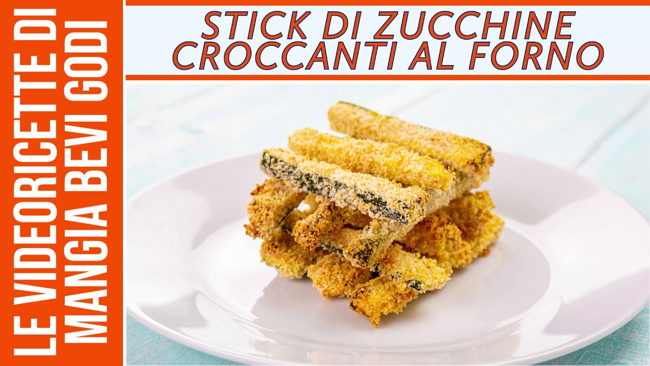 Stick Di Zucchine Croccanti Al Forno Come Le Zucchine Fritte Ma Senza Friggere Youtube