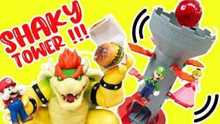 super mario bros the movie shaky tower game escape bowser