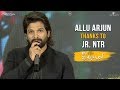 Allu Arjun Thanks Jr NTR @ All Time Industry Hit Press Meet | Trivikram, Pooja Hegde