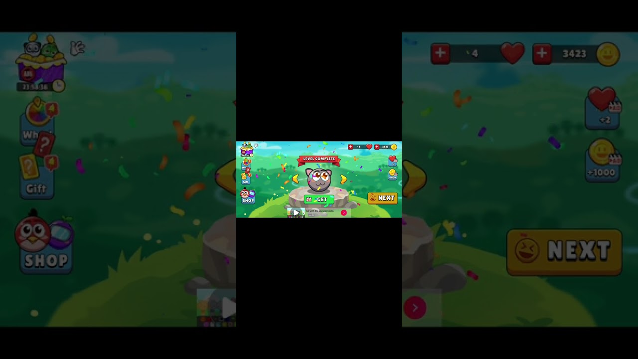 Saya main game BOUNCE BALL.   ⚽️