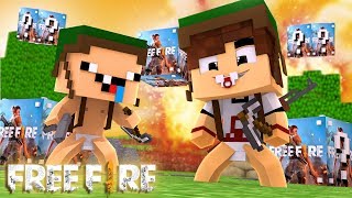 ENCONTRAMOS LUCKY BLOCKS DO FREE FIRE NO MINECRAFT !!! ENCONTRAMOS LUCKY BLOCKS DO FREE FIRE NO MINECRAFT !!!