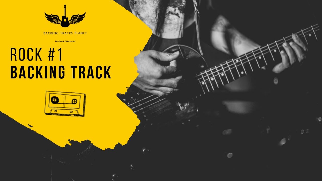 ROCK 1  - Backing track in E Minor - 140 BPM